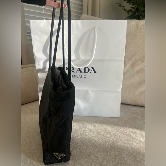 PRADA Authentic messenger bag in used condition w COA please see call outs - Picture 1 of 17